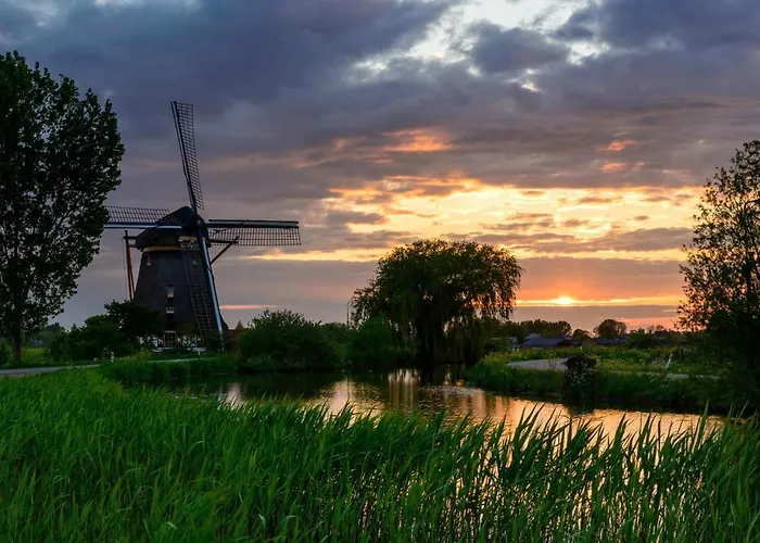 Mondriaanmolen, A Real Windmill Close To Amsterdam
